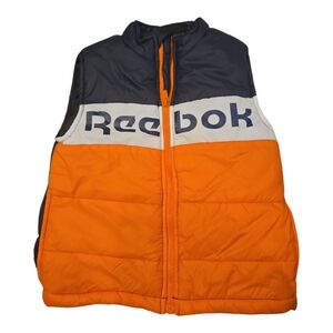 Reebok Kids Orange and Navy Vest